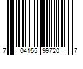 Barcode Image for UPC code 704155997207