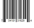 Barcode Image for UPC code 704181316294