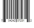 Barcode Image for UPC code 704242072312