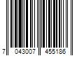 Barcode Image for UPC code 7043007455186