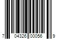 Barcode Image for UPC code 704326000569