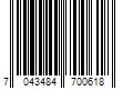 Barcode Image for UPC code 7043484700618