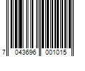 Barcode Image for UPC code 7043696001015