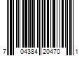 Barcode Image for UPC code 704384204701