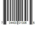 Barcode Image for UPC code 704400013065