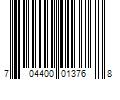 Barcode Image for UPC code 704400013768