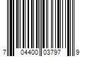 Barcode Image for UPC code 704400037979