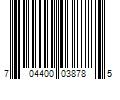 Barcode Image for UPC code 704400038785