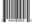 Barcode Image for UPC code 704400058080