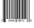 Barcode Image for UPC code 704400095108