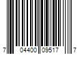 Barcode Image for UPC code 704400095177