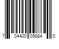 Barcode Image for UPC code 704400098840