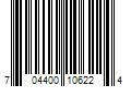 Barcode Image for UPC code 704400106224