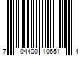 Barcode Image for UPC code 704400106514