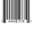 Barcode Image for UPC code 704400107351