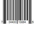 Barcode Image for UPC code 704400108945