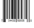 Barcode Image for UPC code 704438589358