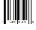 Barcode Image for UPC code 704496034890