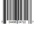 Barcode Image for UPC code 704496047227