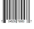 Barcode Image for UPC code 704529789537