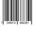 Barcode Image for UPC code 7045410668351