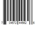 Barcode Image for UPC code 704572445626