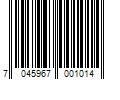 Barcode Image for UPC code 7045967001014