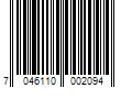 Barcode Image for UPC code 7046110002094