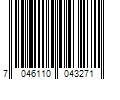 Barcode Image for UPC code 7046110043271