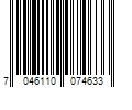 Barcode Image for UPC code 7046110074633