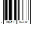 Barcode Image for UPC code 7046110074886