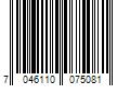 Barcode Image for UPC code 7046110075081