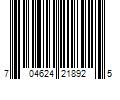 Barcode Image for UPC code 704624218925