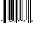 Barcode Image for UPC code 704660926396