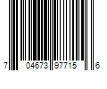 Barcode Image for UPC code 704673977156