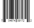 Barcode Image for UPC code 704674081722