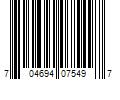 Barcode Image for UPC code 704694075497