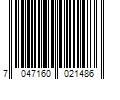 Barcode Image for UPC code 7047160021486