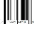 Barcode Image for UPC code 704725642889