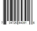 Barcode Image for UPC code 704725643916