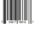 Barcode Image for UPC code 704817166187