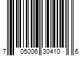 Barcode Image for UPC code 705006304106