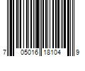 Barcode Image for UPC code 705016181049