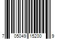 Barcode Image for UPC code 705049152009