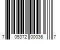 Barcode Image for UPC code 705372000367