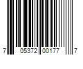 Barcode Image for UPC code 705372001777