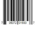 Barcode Image for UPC code 705372019307