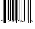 Barcode Image for UPC code 705372031439