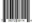 Barcode Image for UPC code 705372081144