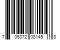 Barcode Image for UPC code 705372081458